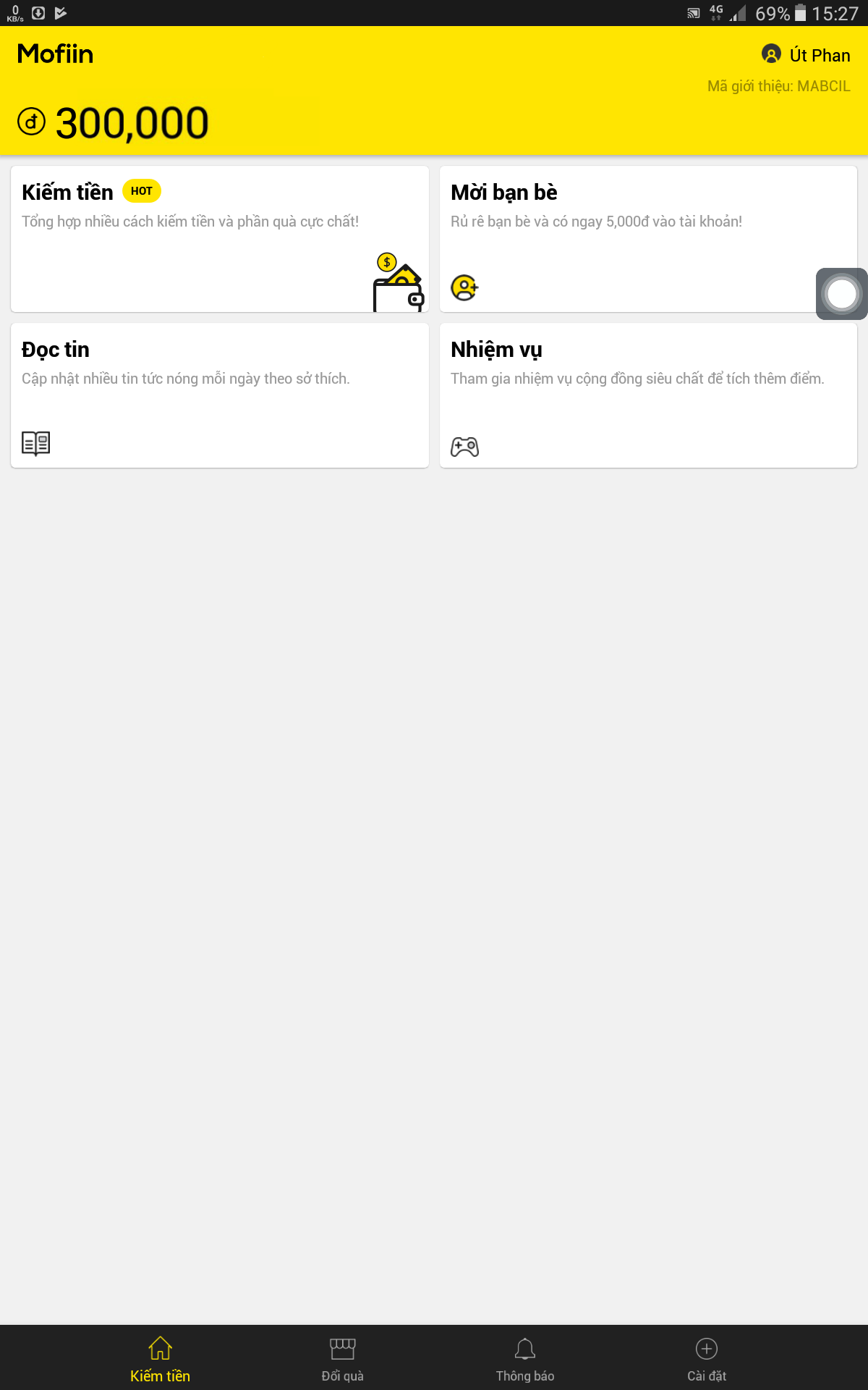 kiem tien app mofiin,kiem tien voi app mofiin lozi